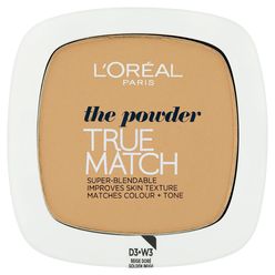 Loréal Paris True Match Golden Beige W3 kompaktní pudr 9 g