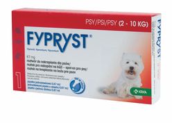 Fypryst Spot-on S pes 2-10 kg 1 pipeta