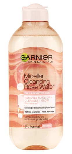Garnier Skin Naturals micelární voda Rose 400 ml