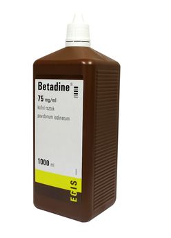Betadine 75 mg/ml roztok 1000 ml