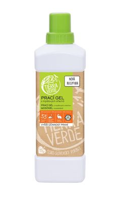 Tierra Verde Prací gel Pomeranč láhev 1 l