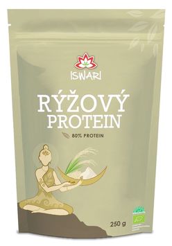 Iswari BIO Rýžový protein 80% prášek 250 g