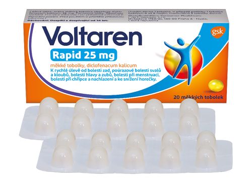 Voltaren Rapid 25 mg 20 tobolek