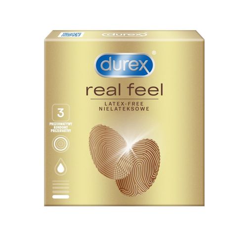 Durex Real Feel kondomy 3 ks