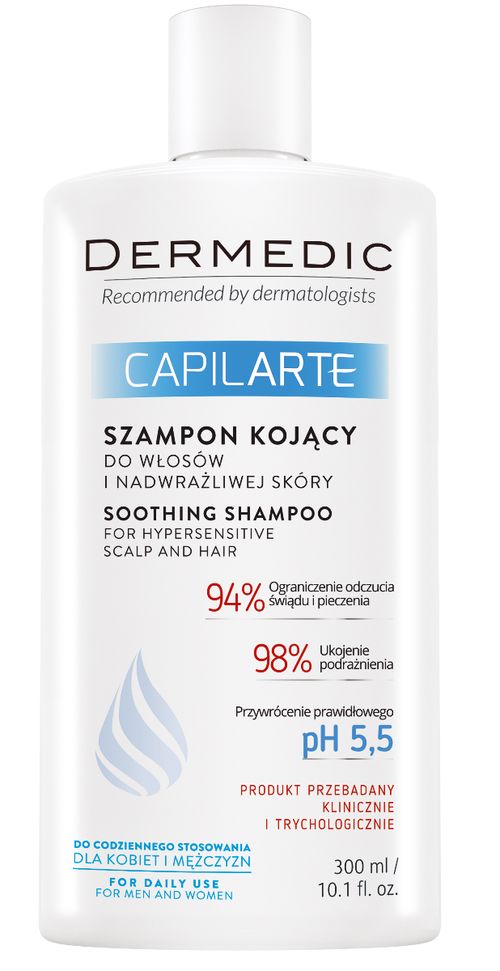Dermedic Capilarte zklidňující šampon pro citlivou pokožku 300 ml