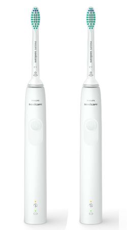 Philips Sonicare 3100 HX3675/13 sonické zubní kartáčky 1+1 ks bílé