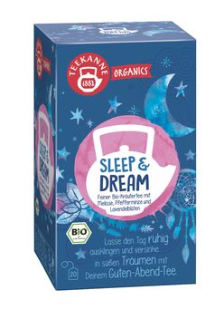 Teekanne Organics BIO Sleep & Dream čaj porcovaný 20x1,7 g