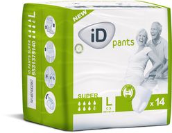 iD Pants Large Super plenkové kalhotky navlékací 14 ks