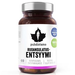 Puhdistamo - Digestive Enzymes 60 kapslí (Trávicí enzymy - Ruoansulatus Enstsyymi)