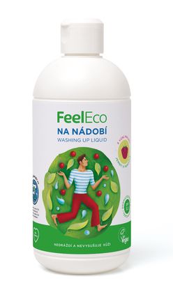 Feel Eco Na nádobí s vůní maliny 500 ml