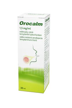 Orocalm 1,5 mg/ml orální sprej 30 ml