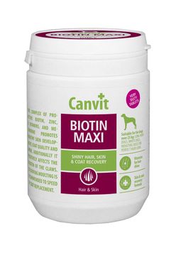Canvit Biotin Maxi pro psy ochucený 166 tablet