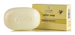 Kawar Sírové mýdlo s minerály z Mrtvého moře 120 g