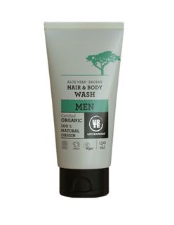 Urtekram Sprchový gel a šampon MEN 150 ml