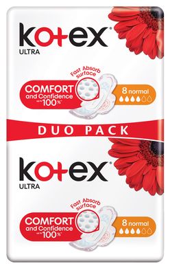 Kotex Ultra Normal Duo pack 16 ks