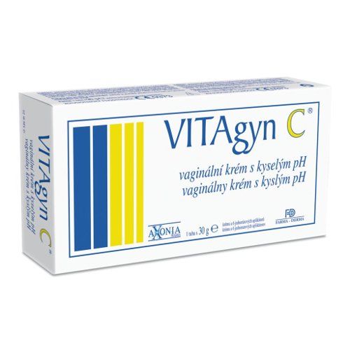 VITAgyn C vaginální krém s kyselým pH 30 g
