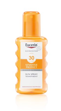 Eucerin SUN Sensitive Protect SPF30 transparentní sprej 200 ml