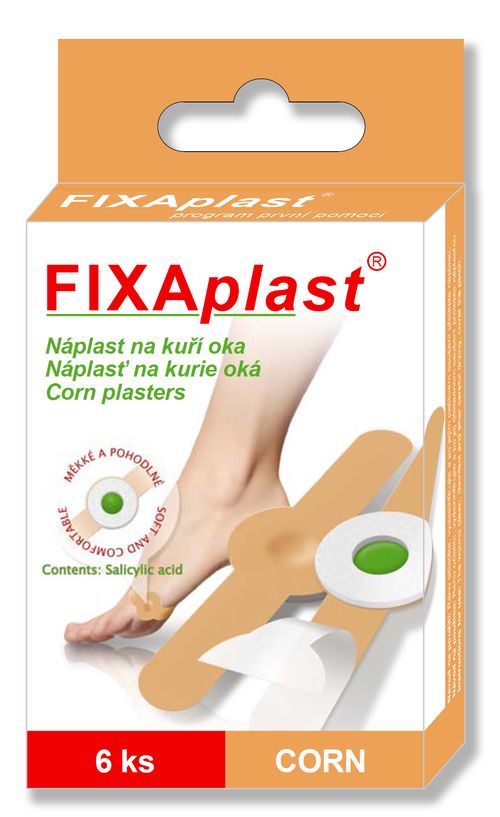 Fixaplast CORN náplast na kuří oka 6 ks