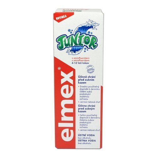 Elmex Junior ústní voda 400 ml