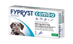 Fypryst Combo spot-on pro velké psy 20-40 kg 268 mg/241,2 mg roztok pro nakapání na kůži 1x2,68 ml