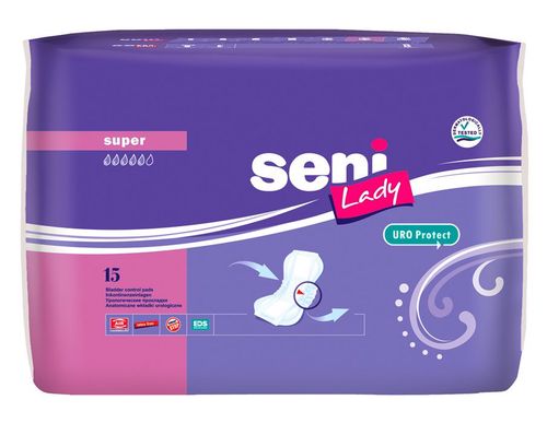 Seni Lady Super inkontinenční vložky 15 ks