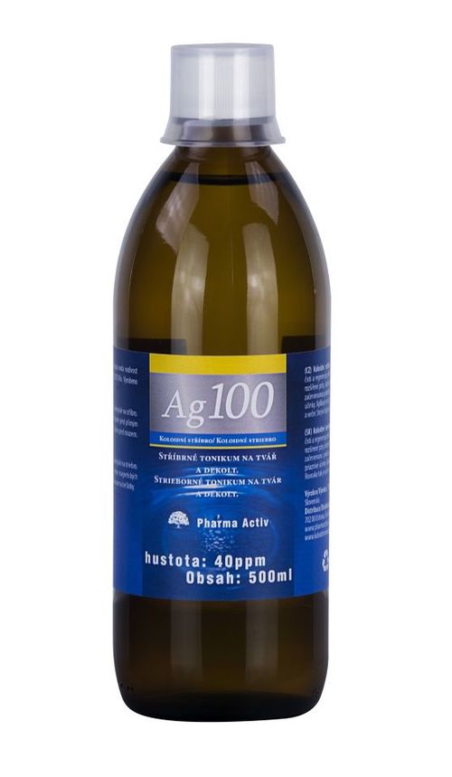 Pharma Activ Koloidní stříbro Ag.100 40 ppm 500 ml