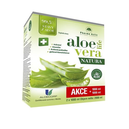 Pharma Activ AloeVeraLife NATURA 2x1000 ml