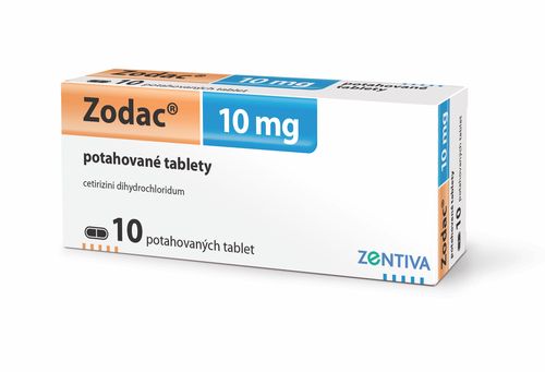 Zodac 10 mg 10 tablet