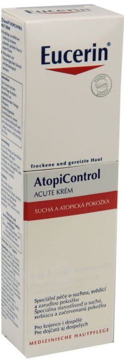 Eucerin Atopicontrol suchá zarudlá svědící pokožka krém 40 ml