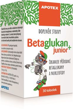 Apotex Betaglukan JUNIOR 100 mg 30 tobolek