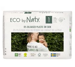 ECO by Naty Newborn 2-5 kg dětské plenky 25 ks