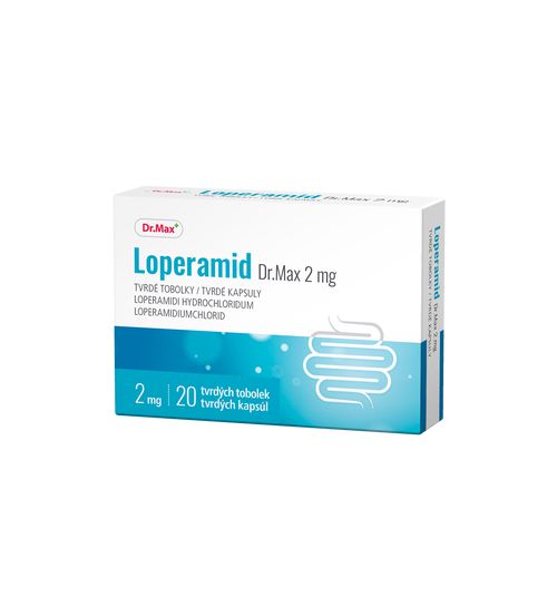 Dr.Max Loperamid 2 mg 20 tobolek