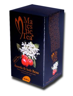 Biogena Majestic Tea Acerola + květ Bezu porcovaný čaj 20x2,5 g