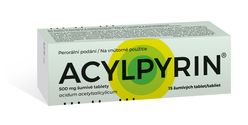 Acylpyrin 500 mg 15 šumivých tablet