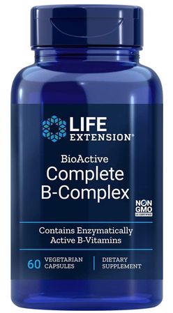 Life Extension BioActive Complete B Complex 60 kapslí