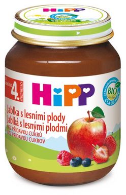Hipp OVOCE BIO Jablka s lesními plody 125 g