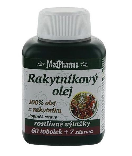 Medpharma Rakytníkový olej 100% olej z rakytníku 67 tobolek