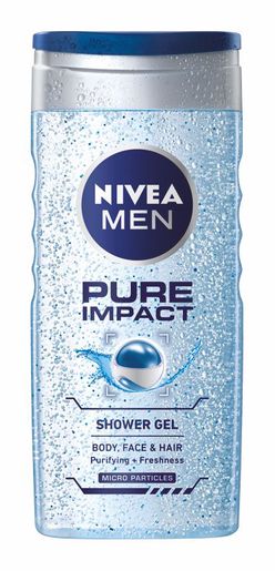 Nivea MEN Pure Impact sprchový gel 250 ml