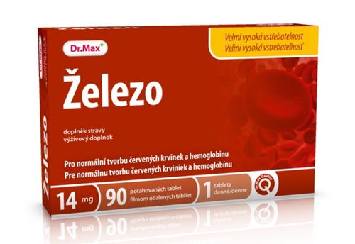 Dr.Max Železo 90 tablet