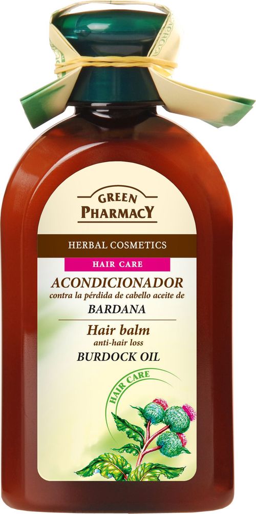 Green Pharmacy Lopuchový olej balzám proti vypadávání vlasů 300 ml