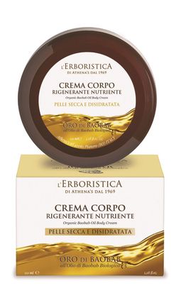 Erboristica Oro di Baobab tělový krém regenerační 150 ml