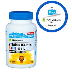 Swiss NatureVia Vitamin D3-Efekt Kids 60 tablet