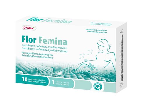 Dr.Max Flor Femina 10 vaginálních tablet