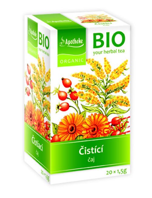 Apotheke BIO Čistící čaj nálevové sáčky 20x1,5 g