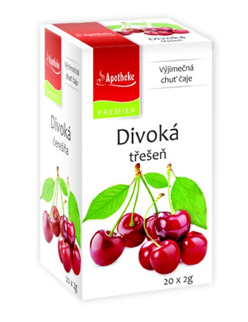 Apotheke Divoká třešeň čaj nálevové sáčky 20x 2 g