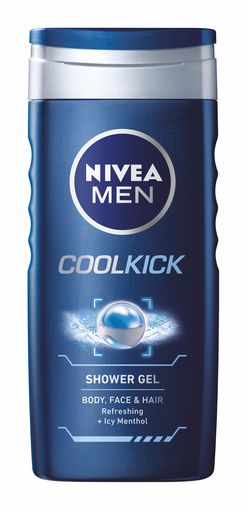 Nivea MEN Cool Kick sprchový gel 250 ml
