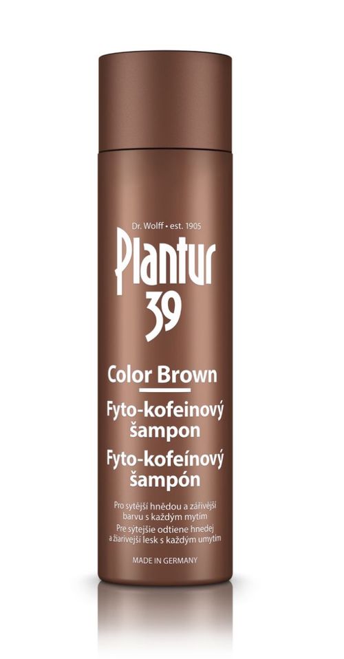 Plantur 39 Color Brown fyto-kofeinový šampon 250 ml