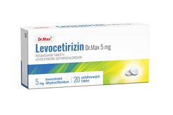 Dr.Max Levocetirizin 5 mg 20 tablet
