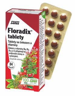 Floradix Železo+ 84 tablet