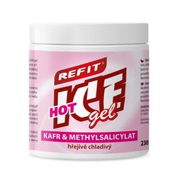 Refit ice Masážní gel s kafrem 230 ml